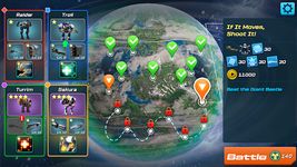 Screenshot 14 di Mechs vs Aliens: RPG Battles apk