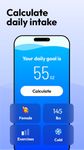 Recordatorio de agua: Agua log captura de pantalla apk 2