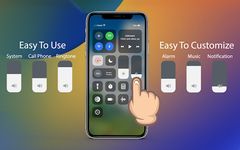 Captura de tela do apk Control Center iOS 16 18