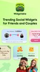 Tangkap skrin apk Widgetable: Social Widgets 