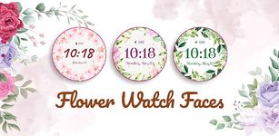 Flower Watch Faces for Wear OS 이미지 