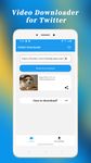 Video Downloader For Twitter στιγμιότυπο apk 1