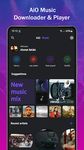 Screenshot 1 di AiO Music Downloader & Player apk