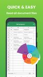 Captura de tela do apk Edit Excel Spreadsheets Reader 