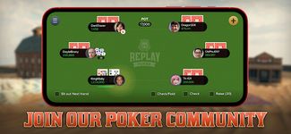 Captura de tela do apk Replay Poker: Texas Holdem App 3