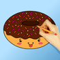 How to draw cute food, drinks offline APK