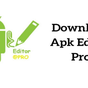 APK Editor Pro apk icono