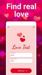 Screenshot  di Test d'amore Calcolatrice app apk