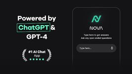 Screenshot 1 di Nova - ChatGPT powered Chatbot apk