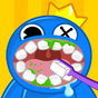 Biểu tượng apk Rainbow's Doctor: Dentist Game