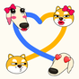 Biểu tượng apk Love Doge: Draw to Connect