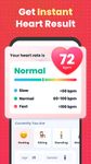 Captură de ecran Heart Rate: Heart Rate Monitor apk 1