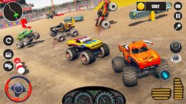 Captura de tela do apk Monster Car Derby Demolition 