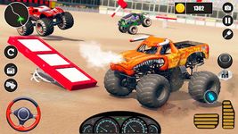 Captura de tela do apk Monster Car Derby Demolition 2