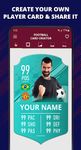 Football Card Creator captura de pantalla apk 