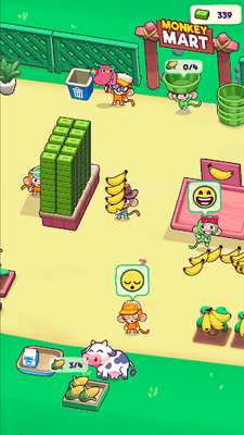 Jogando Monkey Mart 