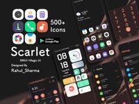 Tangkap skrin apk Scarlet EMUI | MAGIC UI THEME 