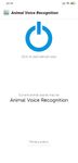 Animal Voice Recognition Screenshot APK 