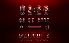 Imagem 7 do MAGNOLIA Digital Clock Widget