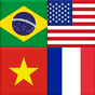 Flags of Countries: Quiz Game アイコン