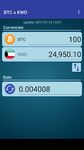 Captura de tela do apk Bitcoin x Dinar kuwaitiano 