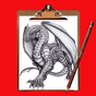 Come disegnare un drago facile