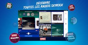 Skyrock Radio capture d'écran apk 