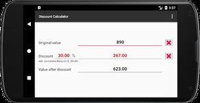 Calculadora de Descuentos captura de pantalla apk 2