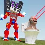 Toilet Monster Battle Game 3D screenshot APK 