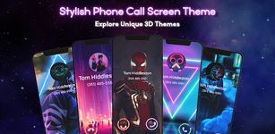 Tangkap skrin apk Phone Call Screen Theme 3D App 