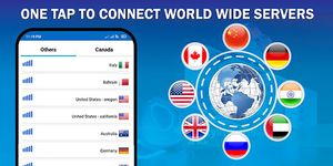 Скриншот 1 APK-версии VPN Канада