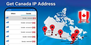 Скриншот 3 APK-версии VPN Канада