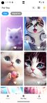 Скриншот 4 APK-версии Cute Cat Wallpaper HD