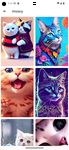 Скриншот 6 APK-версии Cute Cat Wallpaper HD