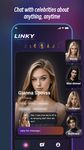 Tangkap skrin apk Linky:Chat with Influencers AI 