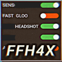 ffh4x mod menu  for f fire APK