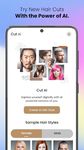 Captură de ecran CutAI - AI Hair Style Changer apk 