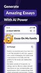 Screenshot 1 di AI Essay Writer - Write Essays apk