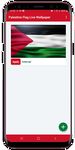 Tangkap skrin apk Palestine Flag Live Wallpaper 