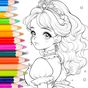 Doll Color: 塗り絵アニメ バービー絵を描くアプリ アイコン