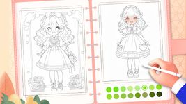 Captură de ecran Doll Color: Princess Coloring apk 6