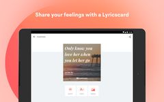 Musixmatch - Lyrics for your music ekran görüntüsü APK 2