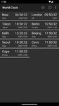 Dünya Saati & Widget'i ekran görüntüsü APK 4