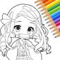 Cute Drawing : Anime Color Fan