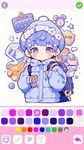 Captură de ecran Cute Drawing : Anime Color Fan apk 1