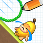 Иконка Draw To Crash: Banana Cat