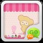 Icoană apk GO SMS Pro Pink Sweet theme