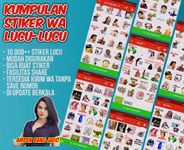 Tangkapan layar apk Kumpulan Stiker Lucu for WASti 