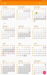 aCalendar - calendrier agenda capture d'écran apk 1