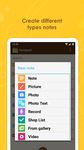 Bloc-notes capture d'écran apk 3